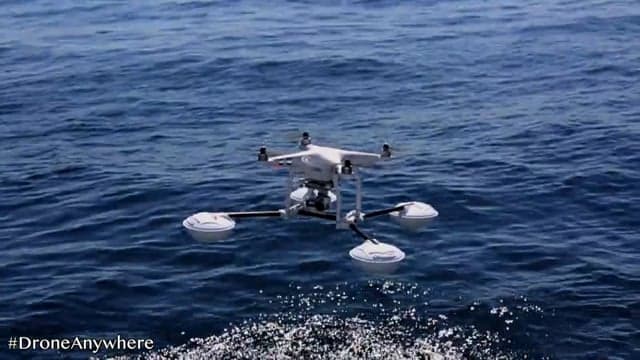 The Water Strider by Drone Rafts